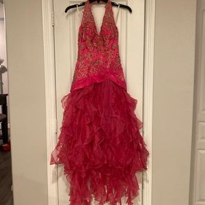 Vintage Tiffany high low dress